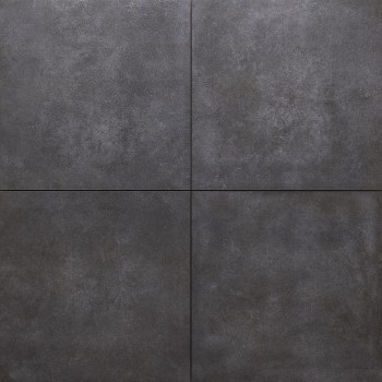 keramische tegel TRE Cemento Antracite 60x60x3 cm